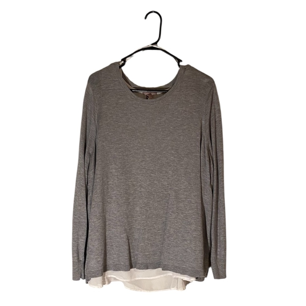 H&M Gray Long Sleeve Women's sweater
